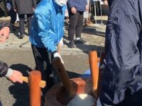 徳丸北野神社様の田遊び準備ほか