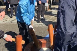 徳丸北野神社様の田遊び準備ほか