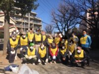 徳丸のマナーズフォートの清掃活動に参加