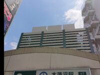 駅頭挨拶［本蓮沼］