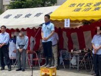 蓮沼東町会・青年部主催の潮干狩り大会