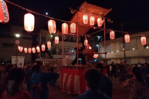 蓮沼東町会盆踊り大会2日目