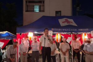 蓮沼東町会盆踊り＆清水町睦町会コミュニティ横丁祭