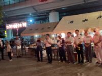 四葉町会さんの盆踊りと清水北町会さんの盆踊り
