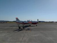 隊友会で航空自衛隊のパイロットを養成する静浜基地を訪問