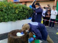 徳丸商興会さんの餅つきフェスタに参加