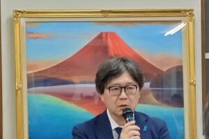 江崎道朗氏の「戦後レジームからいかに脱却するか」と題しての講演