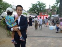 徳丸三交会さんの縁日まつりに家族で参加