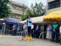 蓮沼東町会青年部主催のミニ潮干狩り大会