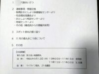 「支え合い会議徳丸」の報告