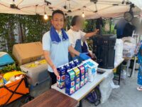 蓮沼東町会さんの盆踊り2日