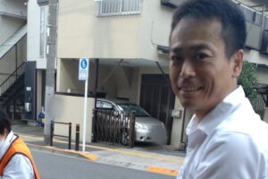 清水町会さんの提灯行列