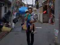 六ツ和会さんの「たなばたまつり」に家族で参加。