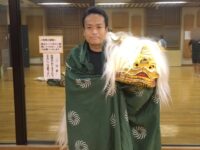 徳丸三ツ和会の寿獅子舞＆お囃子の練習に参加