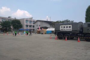 本日16:00から紅梅小学校にてサマフェスがあります