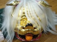 寿獅子の練習
