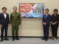 陸上自衛隊練馬駐屯地司令を表敬訪問