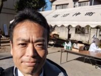 蓮沼仲町会さんと蓮沼東町会さんの餅つき大会