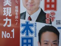 政治活動用２連ポスター