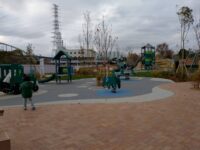 舟渡にある都内最大の物流施設「MFLP・LOGIFRONT 東京板橋」の「わくわく広場」