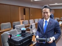 足立区役所にて「足立区ドローンパイロットチームA.F.S.」を視察
