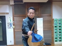 徳丸北野神社獅子舞保存会の練習