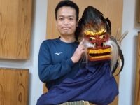 徳丸北野神社獅子舞奉納に向けての練習