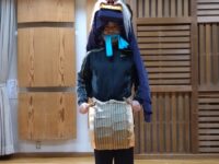 徳丸北野神社で行われる三匹獅子舞奉納に向けた練習