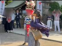 徳丸北野神社獅子舞奉納😃