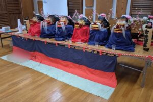 本日、徳丸北野神社にて獅子舞奉納