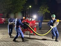 消防団操法訓練！