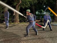 消防団操法訓練！