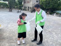 放課後等デイサービス「ぬくあい」、月に一度の清掃活動😃