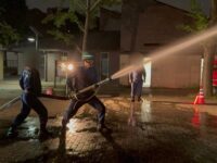 消防団操法訓練！