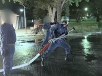 消防団操法訓練！