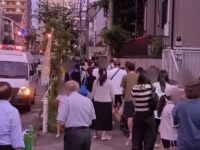 清水朝日町会の提灯行列😃