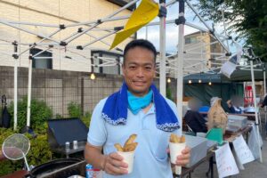 蓮沼東町会盆踊り大会2日目😃