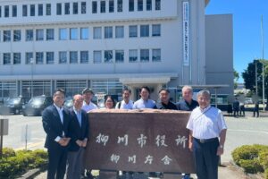 都市建設委員会で福岡県柳川市を視察