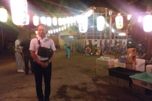 四葉町会の盆踊り