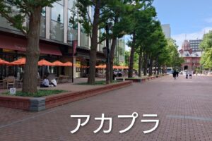 アカプラ(札幌市北３条広場)視察