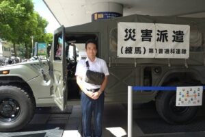 イオン板橋ショッピングセンターにて、自衛隊プチ体験フェア