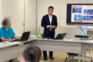 社会福祉法人北野会マイライフ徳丸さんの総合防災訓練