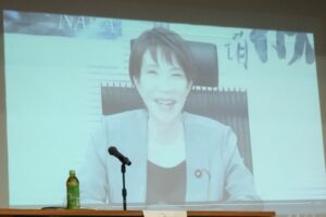 高市早苗代議士が自由民主党の総裁に就任