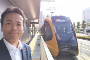 宇都宮市と芳賀町を結ぶ、次世代型路面電車LRT(Light Rail Transit)