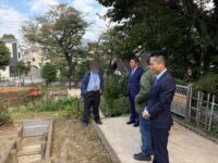 下村博文前衆議院議員との地域回り