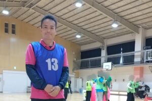 紅梅小学校で「キンボール大会」