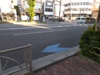 本蓮沼駅前の国道での斜め横断等の危険対応について