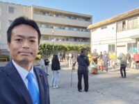 蓮沼仲町会の「歳末恒例餅つき大会」