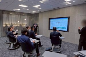 VRでまちづくりを支援するパナソニック（株）エレクトリックワークス社さん視察