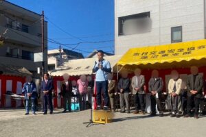 蓮沼東町会青年部「餅つき大会」